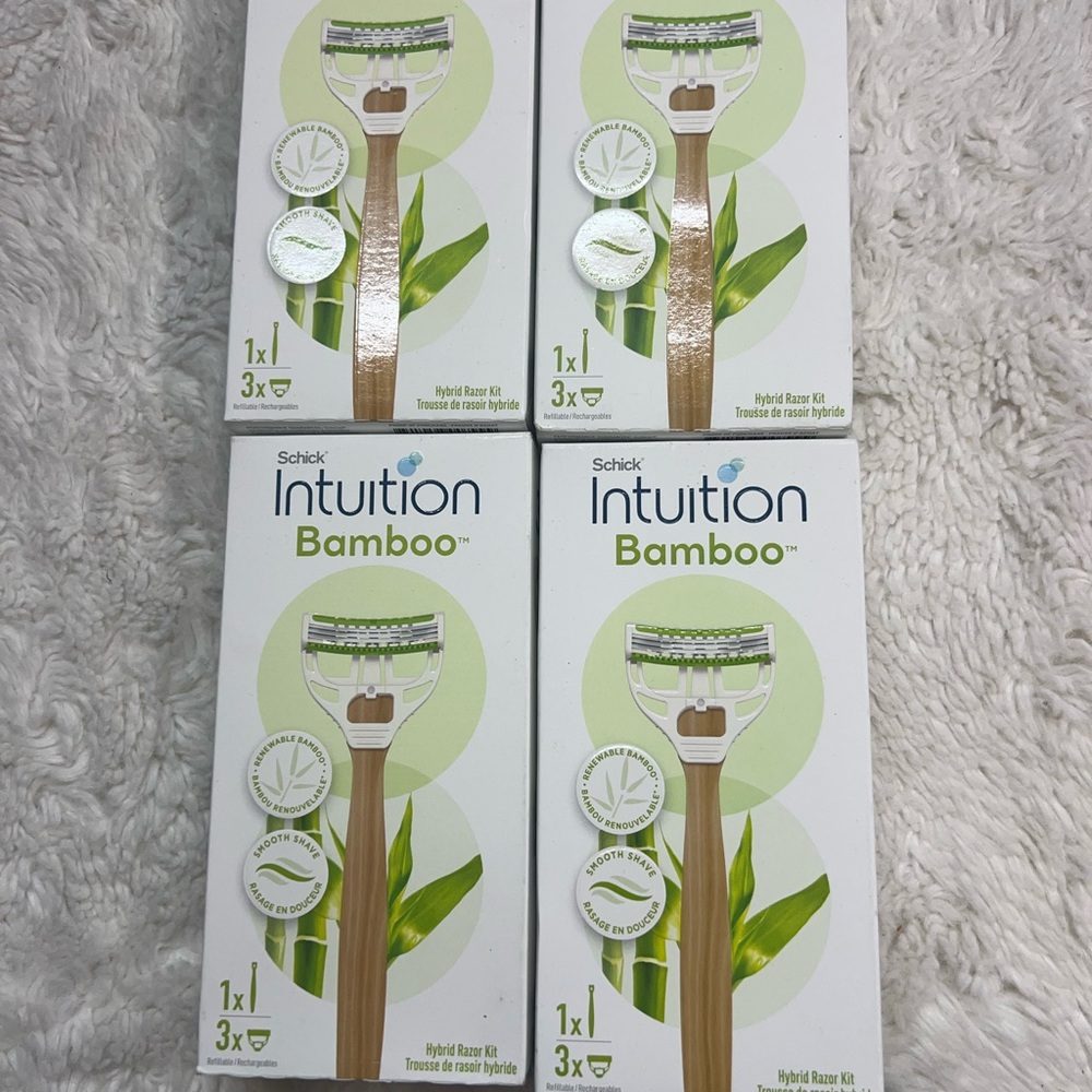 Schick Intuition Bamboo Hybrid Razor - Picture 2 of 5